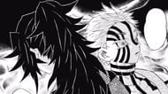 Akaza and Kokushibo (Image via Shueisha)